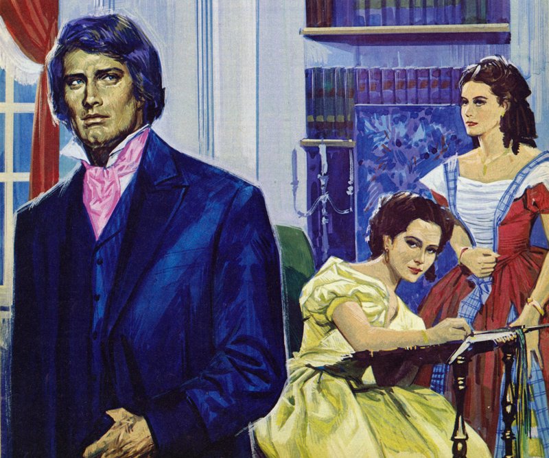 Illustration til Wuthering Heights af English School