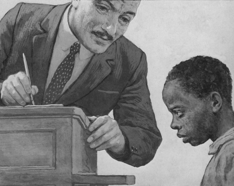 Jesse Owens som dreng af English School
