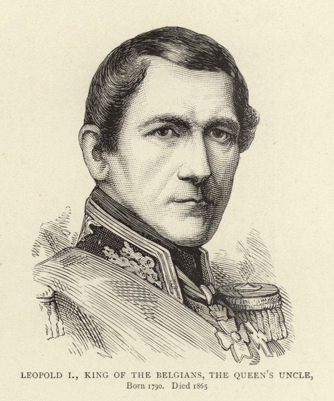 Leopold I, konge af belgierne, dronningens onkel af English School