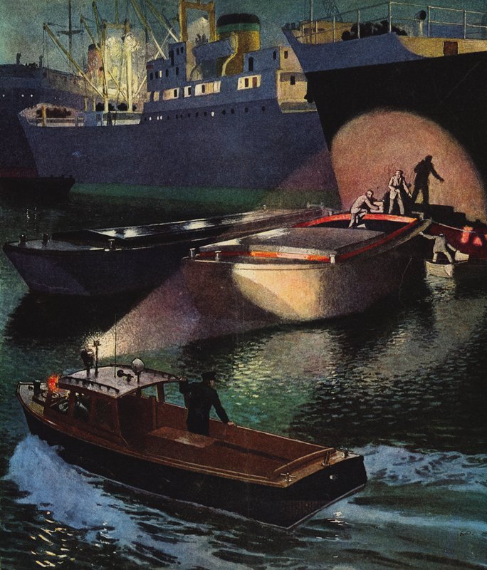 London River Police i aktion, 1960