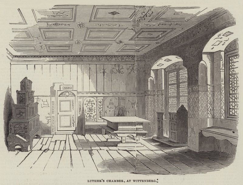 Luthers Kammer i Wittenberg af English School