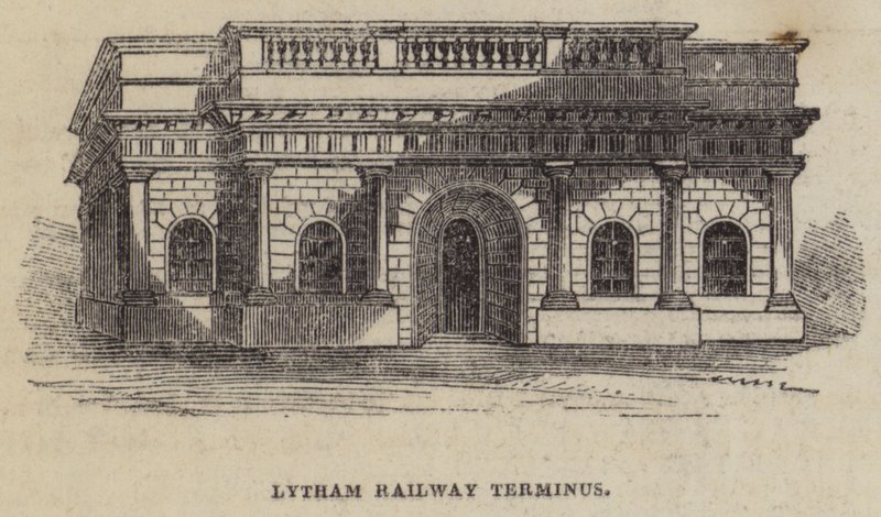 Lytham Railway Terminus af English School