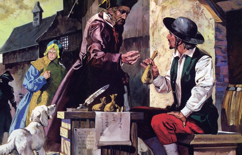 Meyer Rothschild åbnede en lille bank i Frankfurts ghetto og specialiserede sig i fremmed valuta af English School