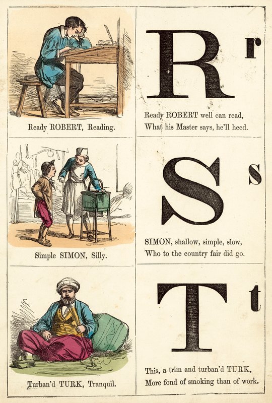 Billedalfabet af English School