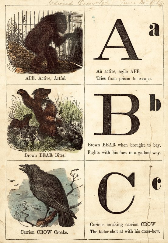 Billedalfabet af English School