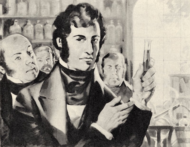 Professor Wohler fra Tyskland, der producerede urinstof i 1828 af English School