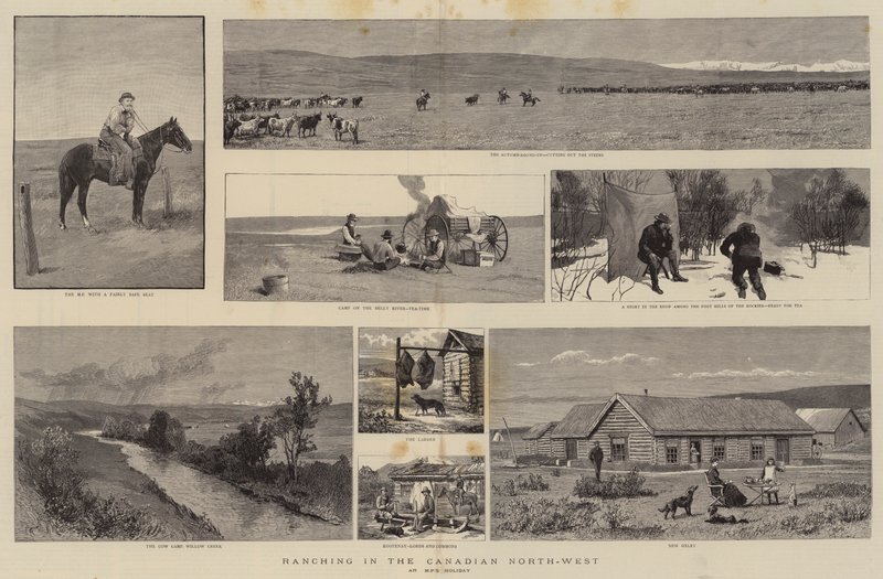 Ranching i det canadiske nordvest af English School
