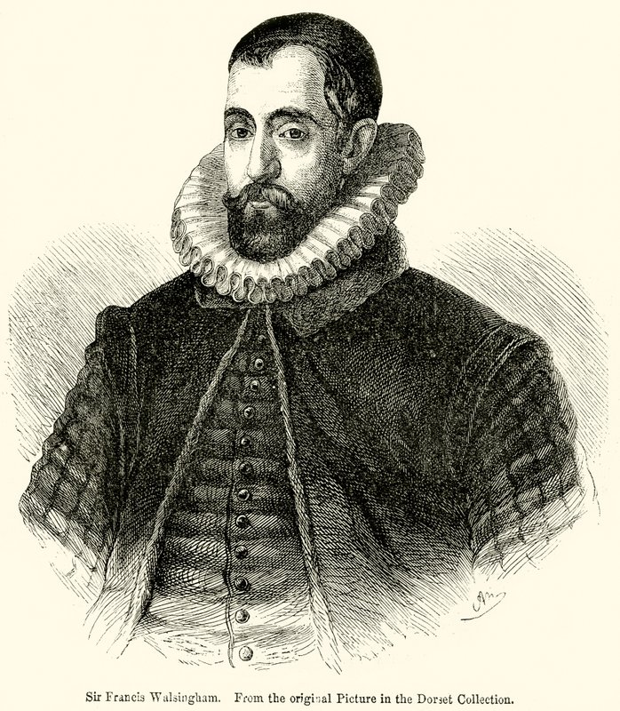 Sir Francis Walsingham af English School