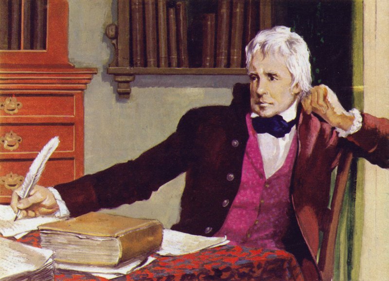 Sir Walter Scott af English School