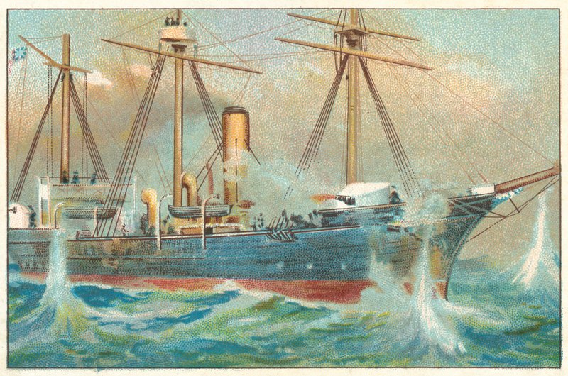 Kondoren ved bombardementet af Alexandria af English School