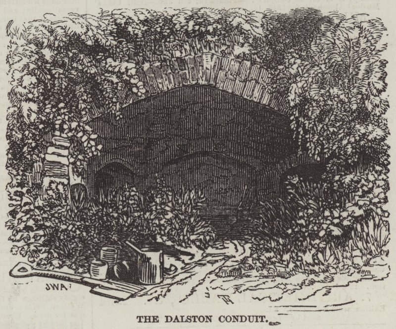 The Last of the Old London Conduits, i Dalston, i Hackney Parish af English School