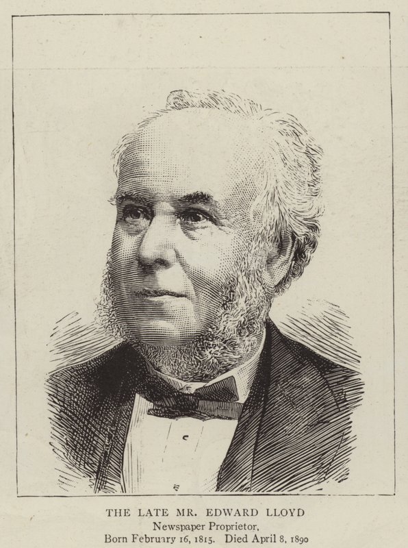 Den afdøde hr. Edward Lloyd af English School