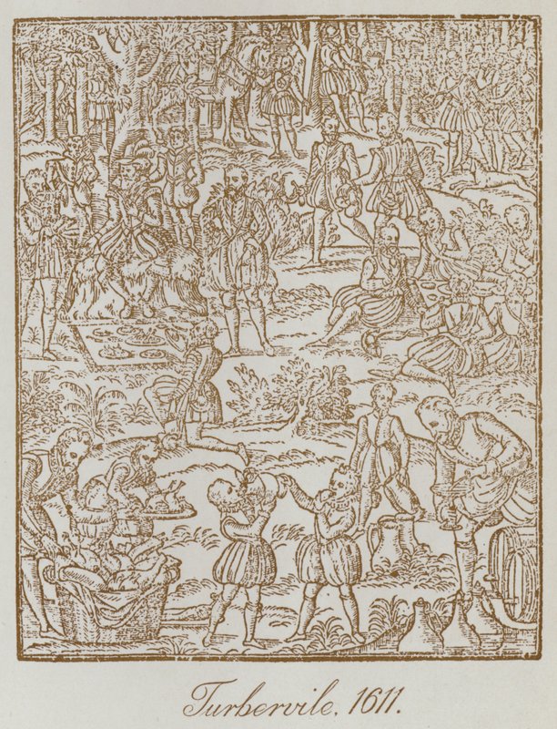 Turberville, 1611 af English School