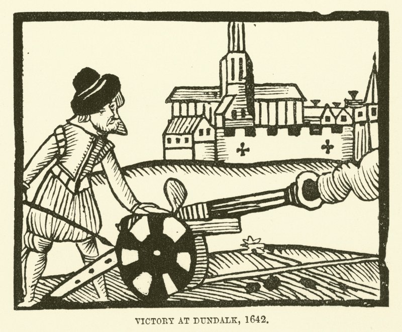 Sejr ved Dundalk, 1642 af English School