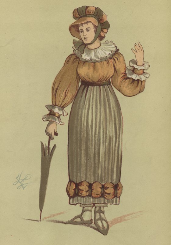 Kvindekostume fra George IV