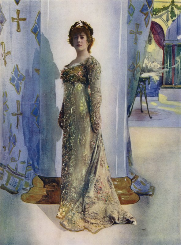 Madame Jane Hading i More Than a Queen (farvefoto) af English Photographer