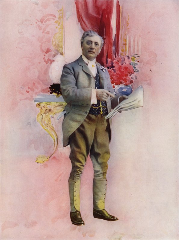 Charles Groves i The Elder Miss Blossom (farvefoto) af English Photographer
