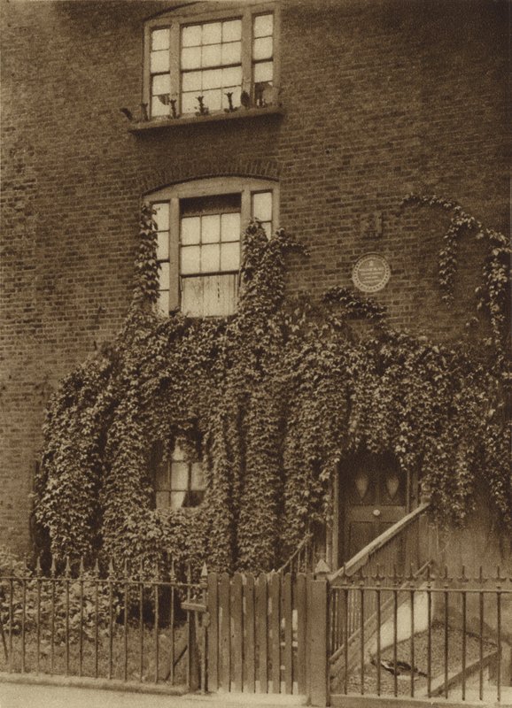 23 Hercules Road, Lambeth, hjemsted for William Blake fra 1793 til 1796 (s/h-foto) af English Photographer