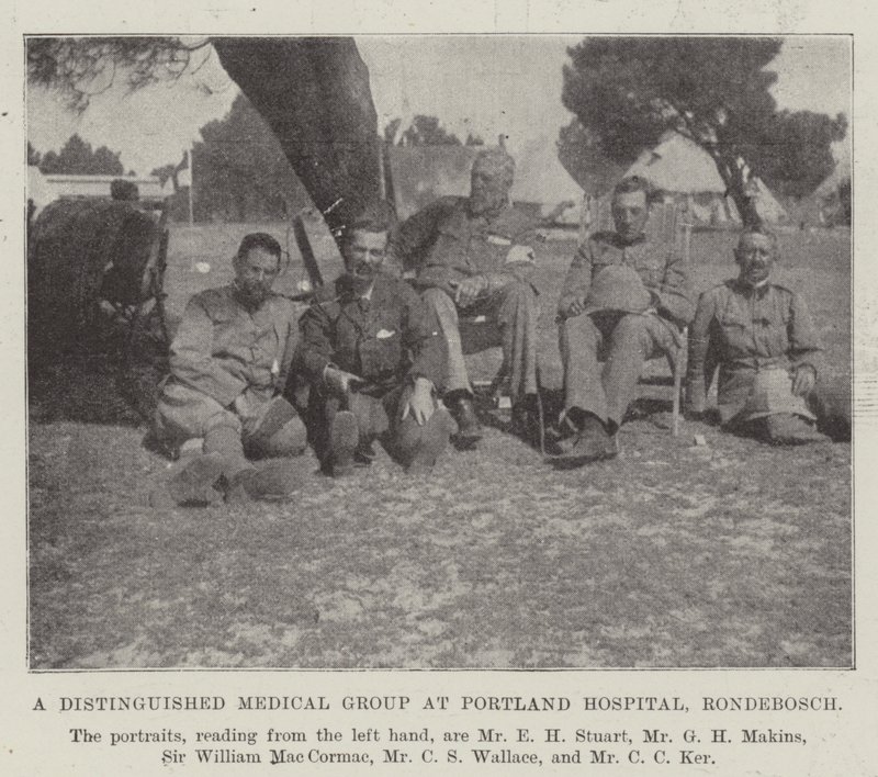A Distinguished Medical Group på Portland Hospital, Rondebosch af English Photographer