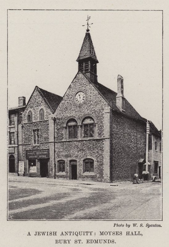 A Jewish Antiquity, Moyses Hall, Bury St. Edmunds af English Photographer