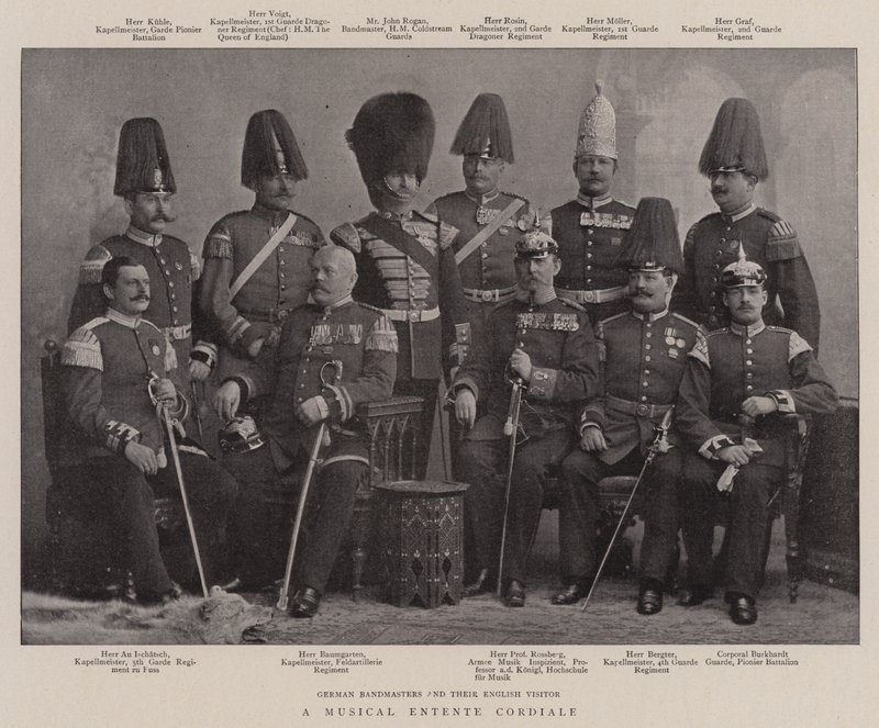 En musikalsk Entente Cordiale af English Photographer