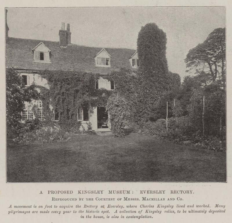 Et foreslået Kingsley Museum, Eversley Rectory af English Photographer