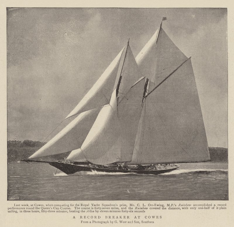 En rekordbryder hos Cowes af English Photographer