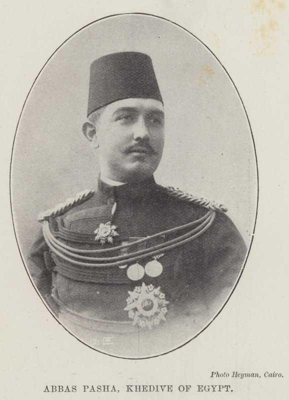 Abbas Pasha, Khedive i Egypten af English Photographer