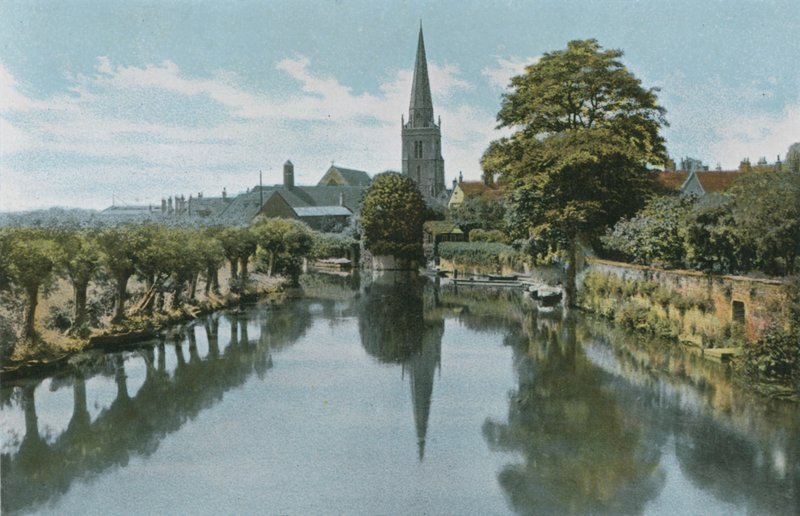 Abingdon, fra broen af English Photographer