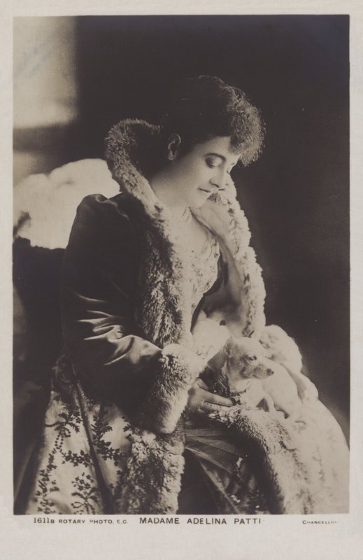 Adelina Patti, italiensk sopran koloratur af English Photographer