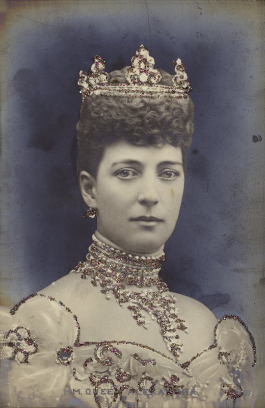 Alexandra af Danmark (farvet foto) af English Photographer