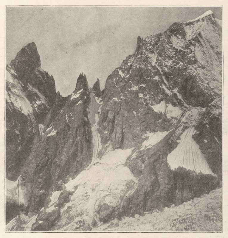 Alpine Peaks nyligt erobret af hertugen af Abruzzi af English Photographer