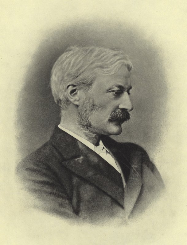 Andrew Lang (fotogravure) af English Photographer