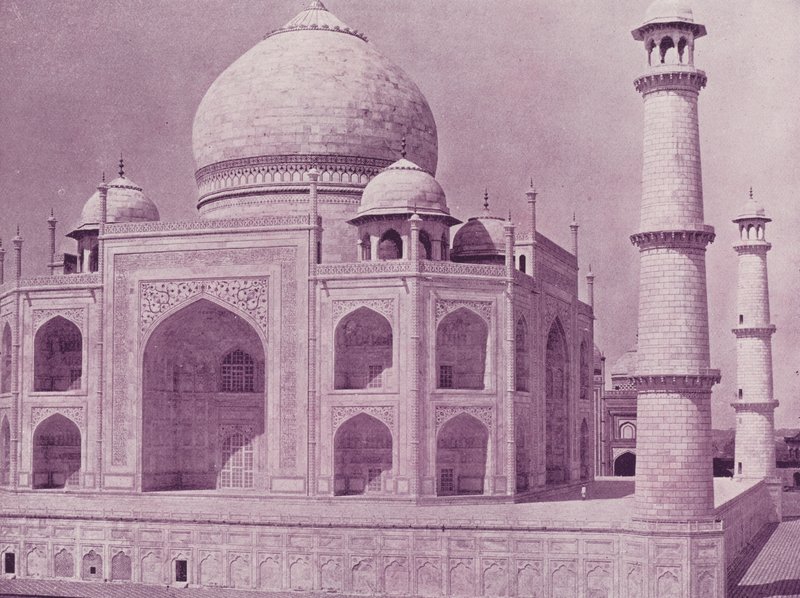 En anden udsigt over Taj Mahal af English Photographer
