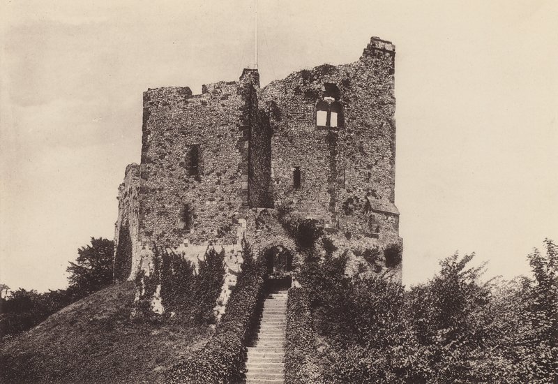 Arundel: The Castle Keep (s/h foto) af English Photographer