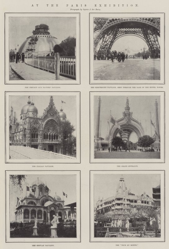 På Paris-udstillingen af English Photographer