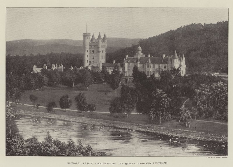 Balmoral Castle, Aberdeenshire, Queens Highland Residence af English Photographer