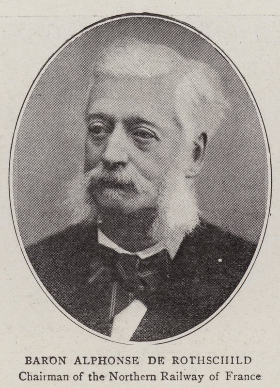 Baron Alphonse de Rothschild af English Photographer