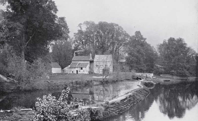 Bathampton, the Weir (s/h foto) af English Photographer