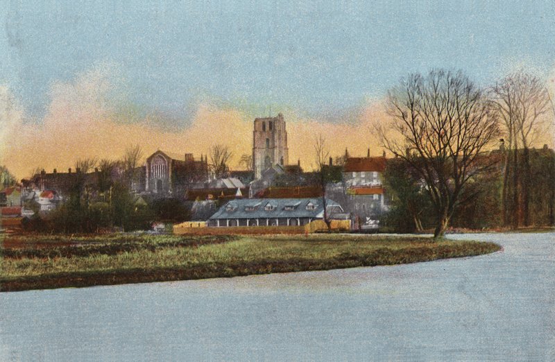 Beccles, Fra floden af English Photographer