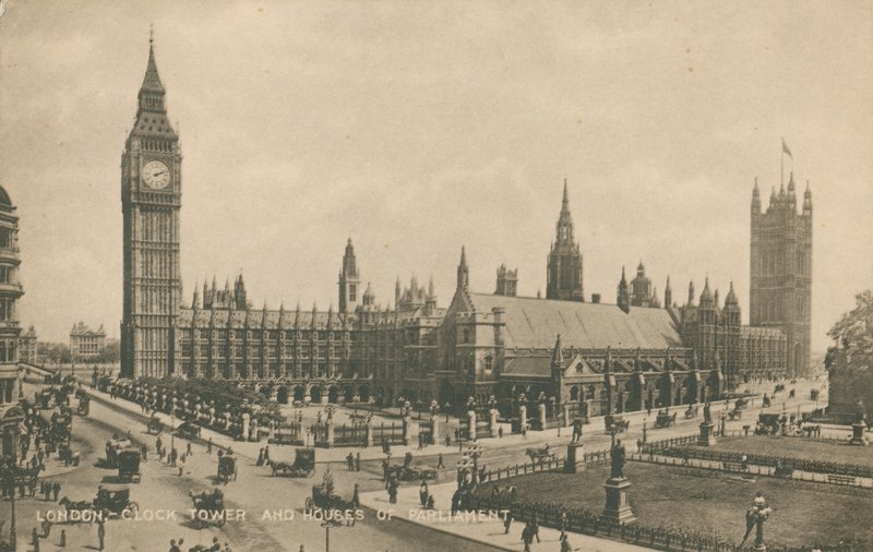 Big Ben, Houses of Parliament af English Photographer
