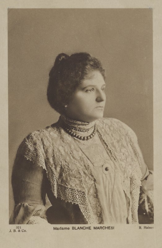Blanche Marchesi, fransk mezzosopran af English Photographer
