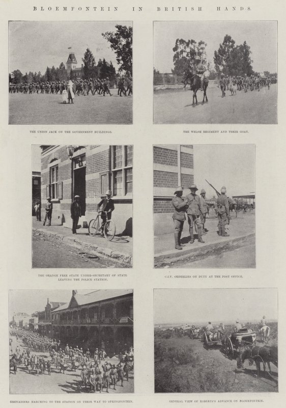Bloemfontein i britiske hænder af English Photographer