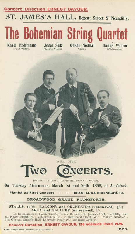 Bohemian String Quartet af English Photographer