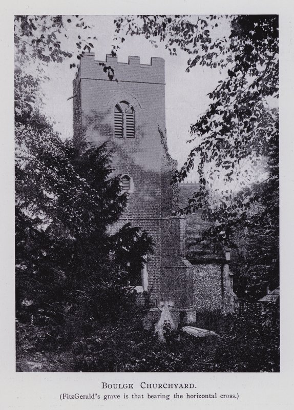 Boulge Churchyard (s/h foto) af English Photographer