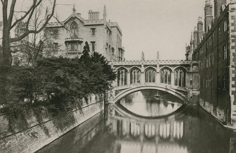 Sukkenes Bridge, St Johns College, Cambridge af English Photographer