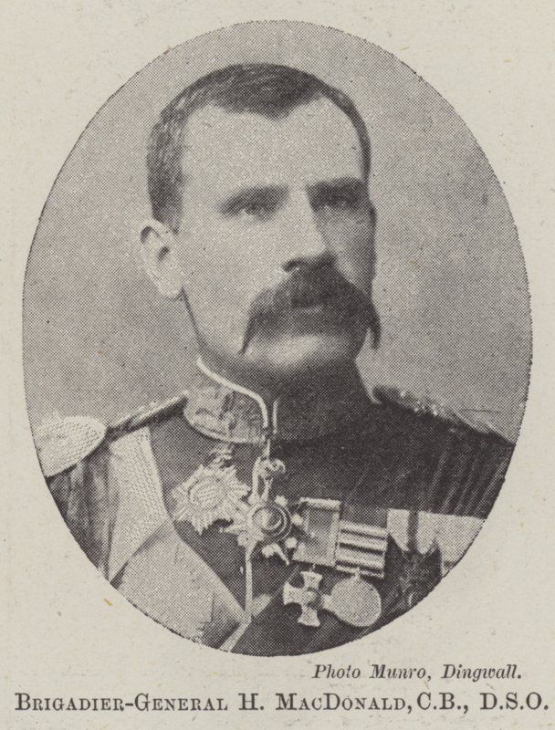 Brigadegeneral H MacDonald, CB, DSO af English Photographer
