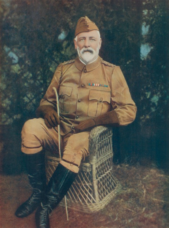 Brigadegeneral J. G. Dartnell. Kommanderende Frivillige Brigade, Natal Field Force af English Photographer
