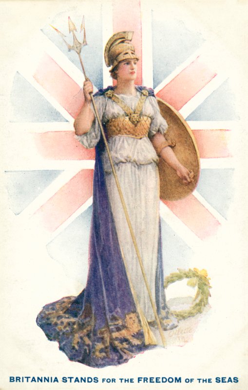 Britannia (foto i farver) af English Photographer