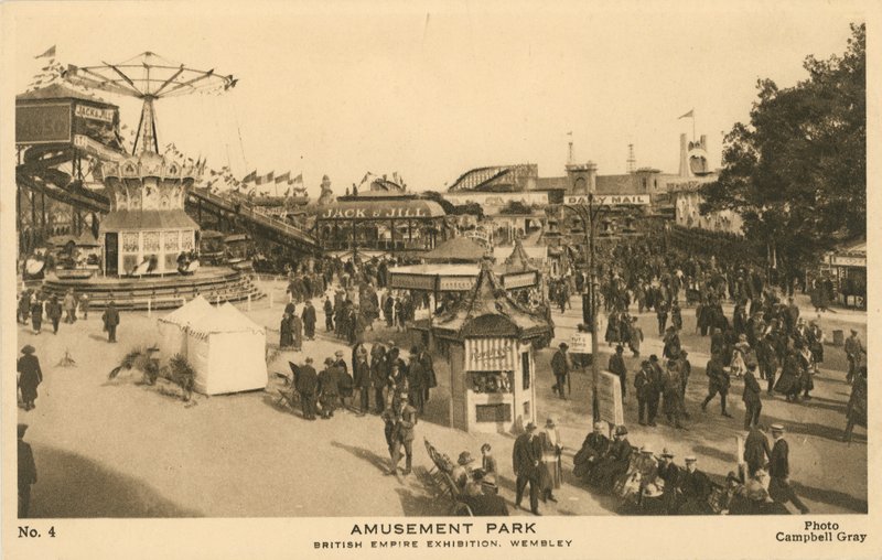 British Empire Exhibition, Wembley, Middlesex af English Photographer